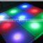 Energy Saving 16 Colors Change Led Plastic Cube Chair Lighting With Recahrgeable Table