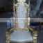 MD-0029-01high back king throne chair,hotel high back chair,wedding chair