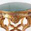 Baroque style round table with Marble top