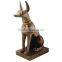 resin outdoor decorative life size egyptian anubis statues for sale