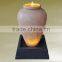 Household/SPA Resin Craft Decoration Yellow Vase Pot Sandstone Water Fountain