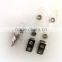 Badge Clip with PVC Tab, Stamping steel Metal Badge Clip with Vinyal Tab,