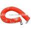 great flexibility PU shrinkable pipe with quick connector for industrial robot