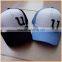 5 Panels Cool Mesh Sports Caps/baseball Hats With High Quality Made in Guangdong