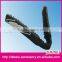Custom folded logo decorative shape pvc rubber two sided zipper slider pull