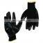GZY 2016 wearproof and high oilproof lightweight black nitrile gloves