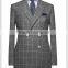 wholesale men suit custom men windowpane suit, check suit, pinstripe suit