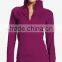 Lightweight 4-way stretch superior stretch sporty jacket OEM Ladies Golf Jumper with thumb hole