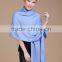 Winter wearing fleece shoulder cozy fleece pocket shawl