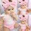 S17527A Newborn Girls Sleeveless Lace Rompers