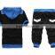 Custom Latest Design Men's sports set hoodies zipper short sleeve Tracksuits