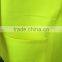 ANSI Safety Tricot Vest With Hook And Loop Fastener for Usa Market