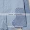 2014 Hot Sale Fashion Leisure Hit Collar Denim Long Sleeve Cheap Fancy Blouse for Women