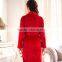 Flannel Velvet Fleece Dressing Gown Womens
