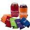 Wholesale customized logo neoprene beer cooler holder for bottles or cans bulk