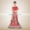 Indian Red Net Fabric Butta Work Lehenga Choli