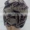 2017 fashional super soft cozy warm printed hat without pompom