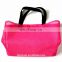 Pink Color Polyester Shopping Net Bag Mesh Tote Bag