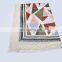 TOROS Passed BSCI test stock blanket square acrylic pattern woven fashion scarf