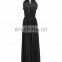 Boho black semi transparent sleeveless high neck maxi dress Q-235 Punk Rave