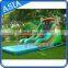 Outdoor Colorful Commercial Grade Inflatable Water Slides/ Wet Slide