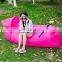 Hot selling on Amazon Inflatable lounge bag hammock air soft ship bed banana sofa