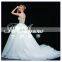 China factory direct new fashion elegant gorgeous backless beads beach wedding dress white