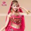 Indian cheap sexy gold coins belly dance costume top S-3001#