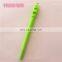 Philippines cheapest stationery wholesale kids fancy colored plastic soybean shaped gel ink pens with custom logo