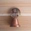 antique copper Christian metal bell metal logo gifts
