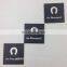 custom Leather logo embossing stamp china clothing label