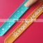 Printed silicone slap wristband with customized color