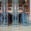 Surface Anti-rust Modular Mezzanine Industrial Shelving