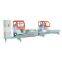 Aluminum door profiles precision cutting saw machine