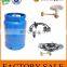 JG Nigeria Africa 6kg 10kg 12.5kg Steel Cooking LPG Gas Cylinder,Cooking Empty Stainless Steel LPG Gas Cylinder