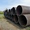 A691 1 1/4 Cr Lsaw Black Round Steel Pipe For High Pressure Service Conditions 