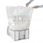 Amazon Best Selling White Foldable Living Room Vaccum Compressed Sealed Storage Bag with Tote Bag