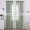 Hot selling cheapest grommets solid voile curtain sheer ready made window curtain 54"x63"