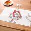 decorative 3d table mat christmas