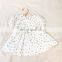 Girls dress 2020 summer Korean girl forest cotton lantern sleeve princess dress children retro pastoral dress
