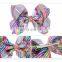 Sequin Unicorn Hair clips Baby Girl Shiny Boutique Hairpins Colorful Barrettes 6Colors