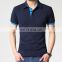Short Sleeve Button Bulk Polo Shirts Blank 80% Cotton 20% Polyester Garment