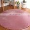 High Quality Round Rug Pad Mat for Kids Playhouse Play Tent Super Soft Coral Kids Play Rug