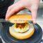Germany Deutstandard Ice cream stuffed burger sandwich hamburger waffle bowl maker for sale