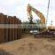 Prices of China supplier hot rolled 12m U shape type 4 steel sheet piling piles