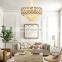 Modern fashion simple luxury K9 clear Crystal Ceiling Lighting Chandelier