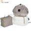 OEM PU fashion waterproof mummy baby bag with large storage pocket