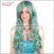 Cheap Beauty Japanese Hot Orange Curly Synthetic Cosplay Wig