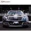 B900 body kits fit for S-class W222 all year normal to B-style front bumper with chrome parts for w222 body kits