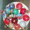 Christmas round tin